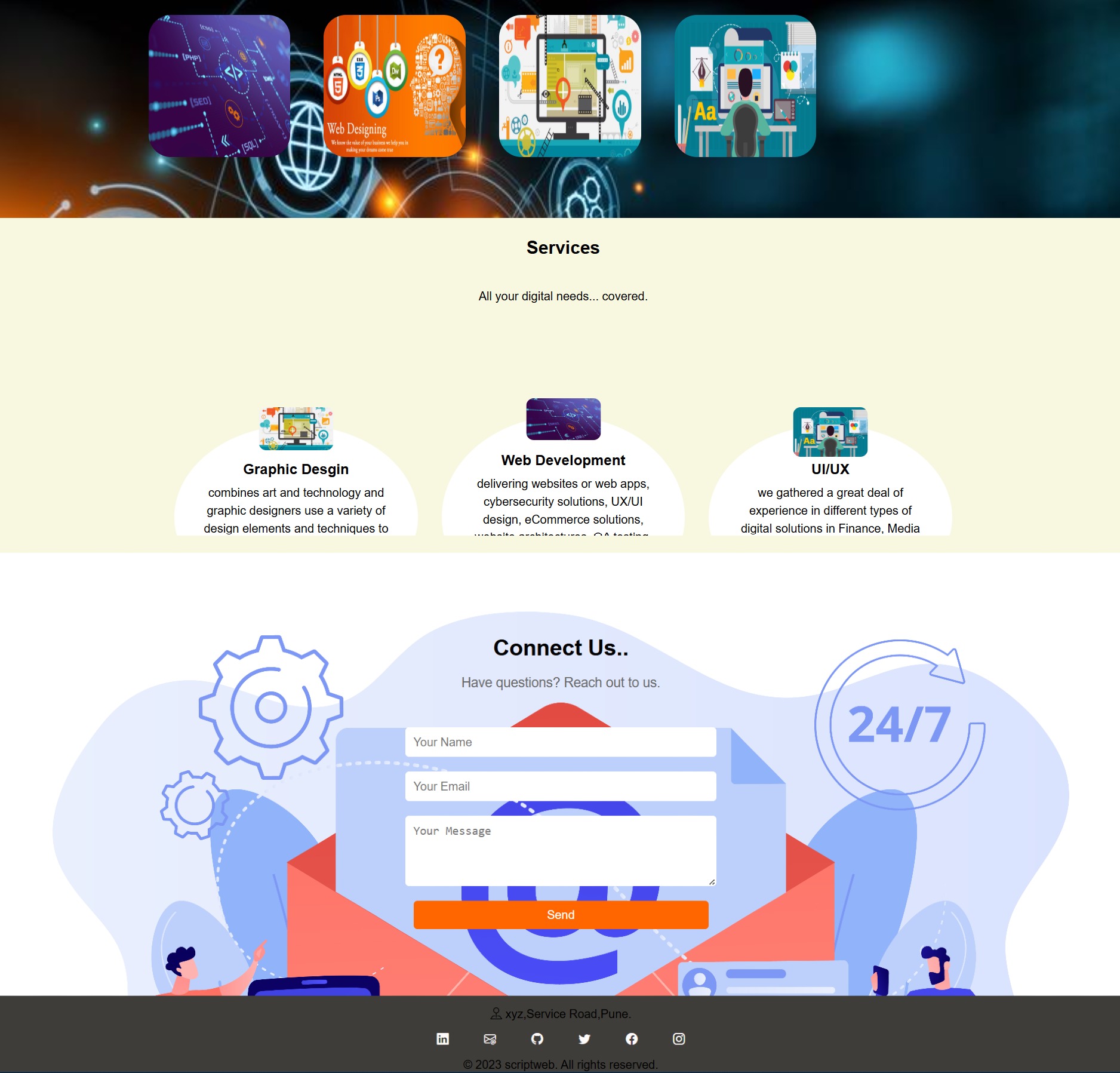 Startup Landing Page